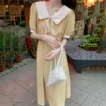 ONP_lace_collar_puff_sleeve_dress